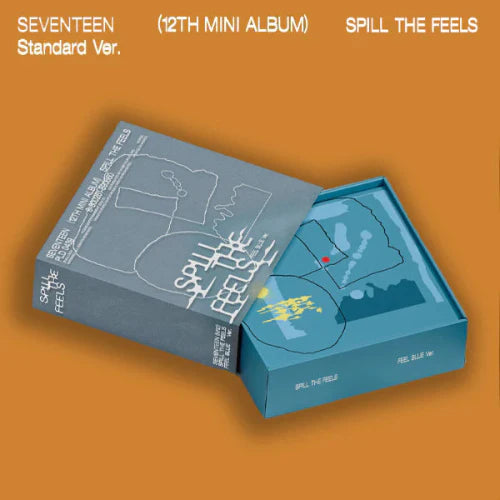 SEVENTEEN 12th Mini Album SPILL THE FEELS official K-pop album version feel blue