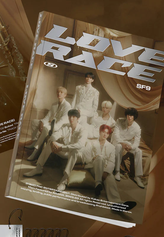 SF9 15th Mini Album LOVE RACE official K-pop album love version