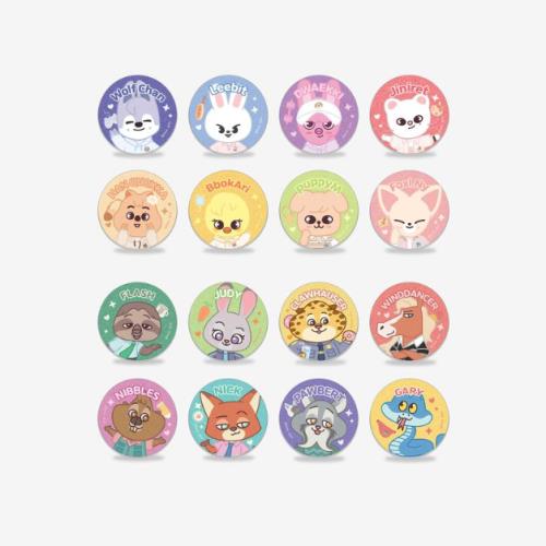 [PRE-ORDER] Stray Kids - Secret Glitter Can Badge [SKZOO x ZOOTOPIA 2 Pop-Up Store Merch]