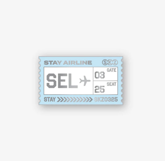 [PRE-ORDER] Stray Kids - SKZOO Everywhere All Around The World: SKZOO Metal Badge Seoul