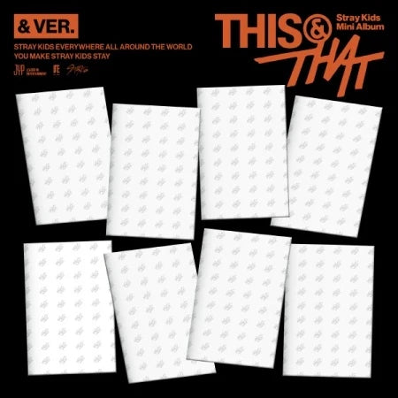 [PRE-ORDER] Stray Kids - THIS & THAT [10th Mini Album - & Ver.] with POB option