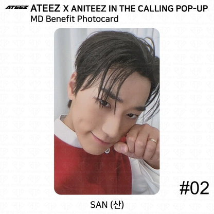 ATEEZ X ANITEEZ IN THE CALLING POP-UP Benefit Photocard