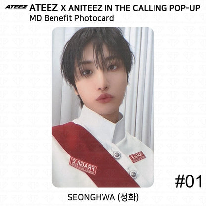 ATEEZ X ANITEEZ IN THE CALLING POP-UP Benefit Photocard