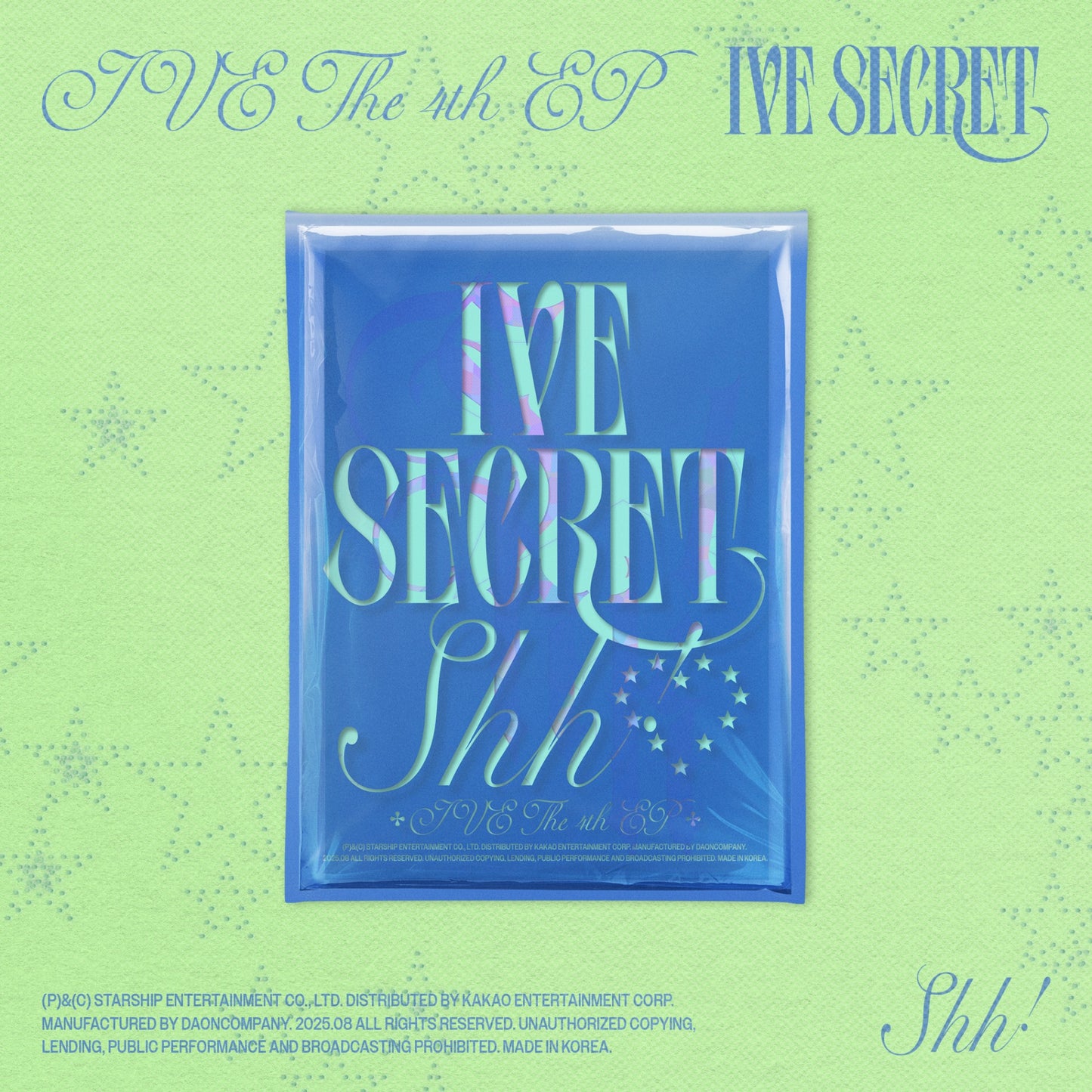 IVE - 4th Mini Album IVE SECRET (Photobook Ver.) with POB option
