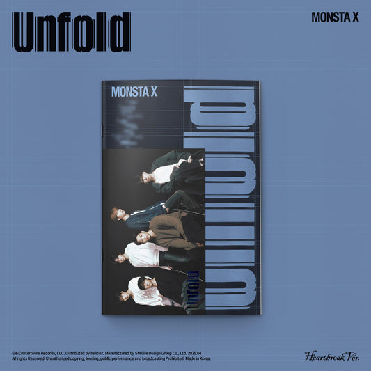 [PRE-ORDER] [Signed] MONSTA X - Unfold