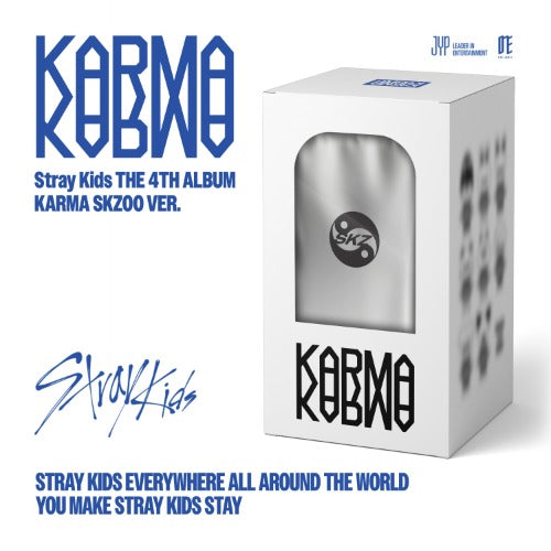 [PRE-ORDER] Stray Kids - 4th Album KARMA (SKZOO Ver.) with POBs