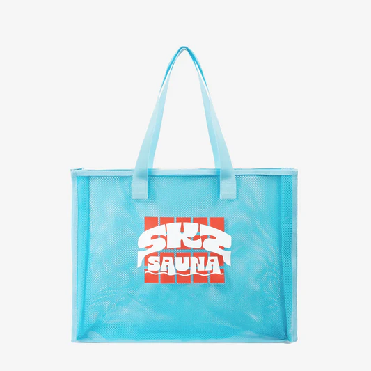[PRE-ORDER] Stray Kids - SAUNA (JYP JAPAN POPUP STORE 2025) CLEAR MESH TOTE BAG