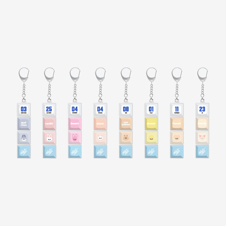[PRE-ORDER] Stray Kids - KARMA POP-UP MERCH SKZOO KEYCAP KEYRING