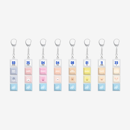 [PRE-ORDER] Stray Kids - KARMA POP-UP MERCH SKZOO KEYCAP KEYRING