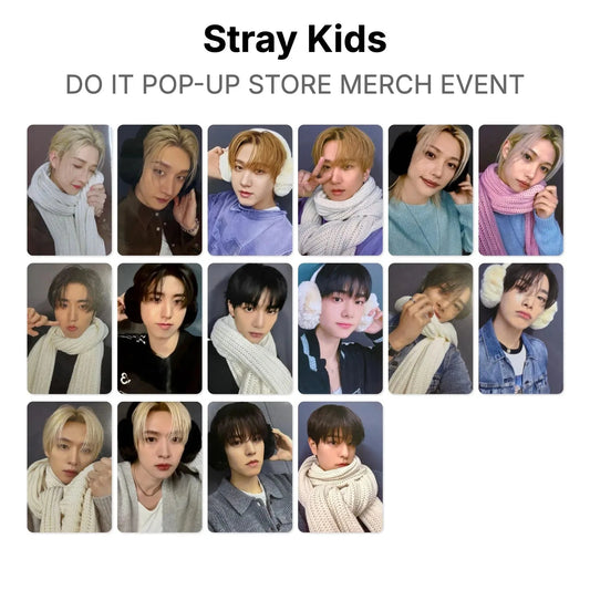 Stray Kids - DO IT Pop-Up Store Merch Event POB Photocards
