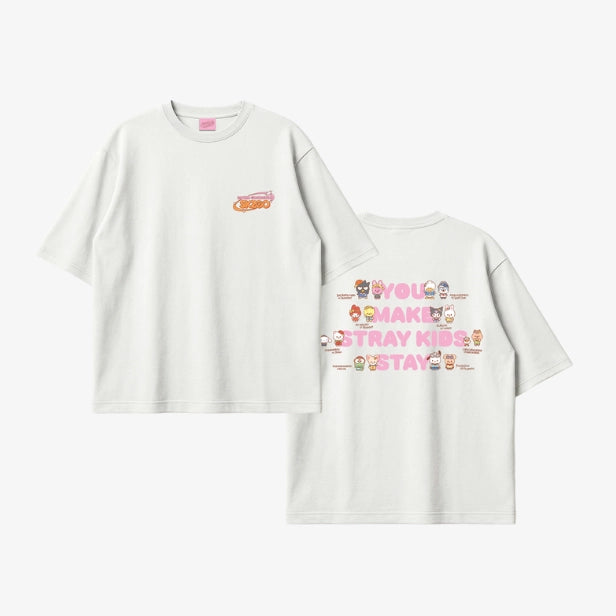 [PRE-ORDER] Stray Kids - SKZOO X SANRIO CHARACTERS: T-Shirt