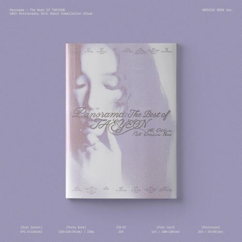[PRE-ORDER] TAEYEON (Girls Generation) - Panorama : The Best of TAEYEON [Archive Book Ver.]