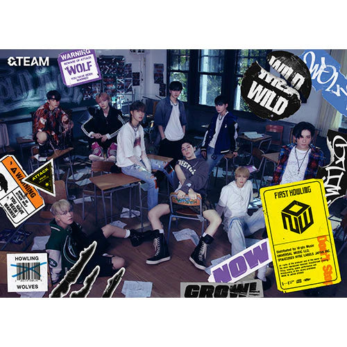 &TEAM - 1st ALBUM First Howling: NOW (LIMITED EDITION A)