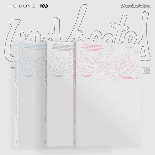 THE BOYZ 3rd Album Unexpected Photobook Version official K-pop album