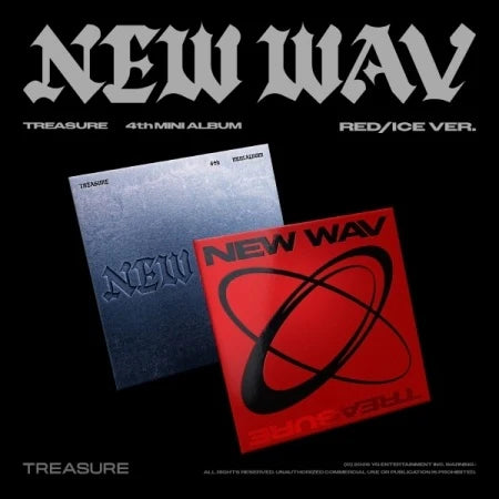 [PRE-ORDER] TREASURE - New Wav [4th Mini Album] with POB option