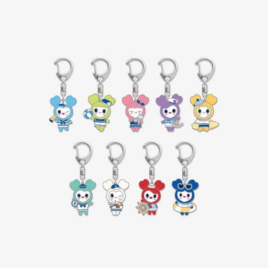 [PRE-ORDER] TWICE - THIS IS FOR WORLD TOUR FINALE in SEOUL MERCH 2026: Lovely Metal Marine Keyring