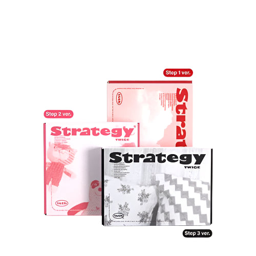 TWICE 14th Mini Album STRATEGY official K-pop album
