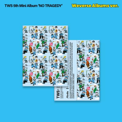 TWS - NO TRAGEDY [5th Mini Album - WEVERSE Ver.] with POB option