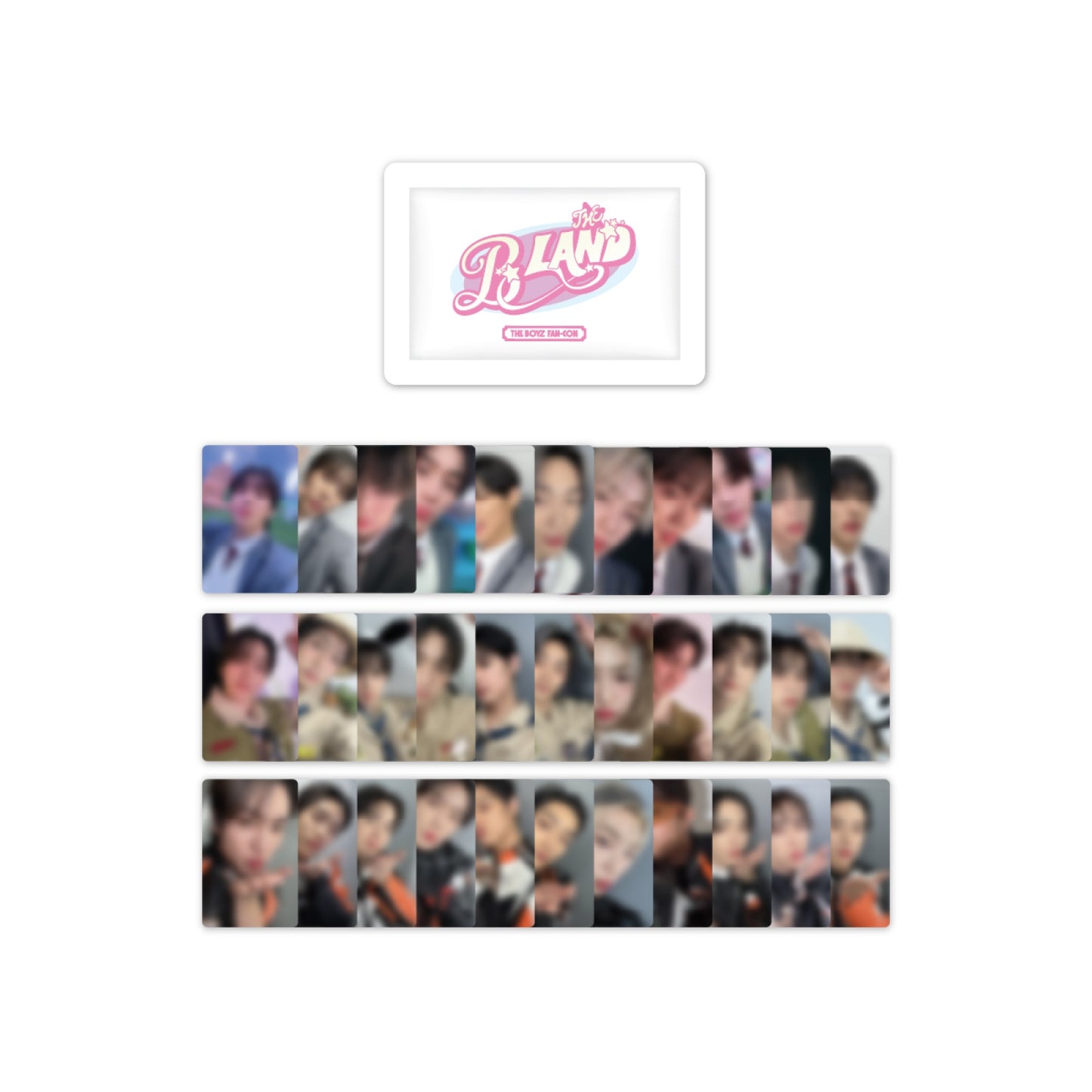 The Boyz - Fan-Con The B Land Trading Card Set