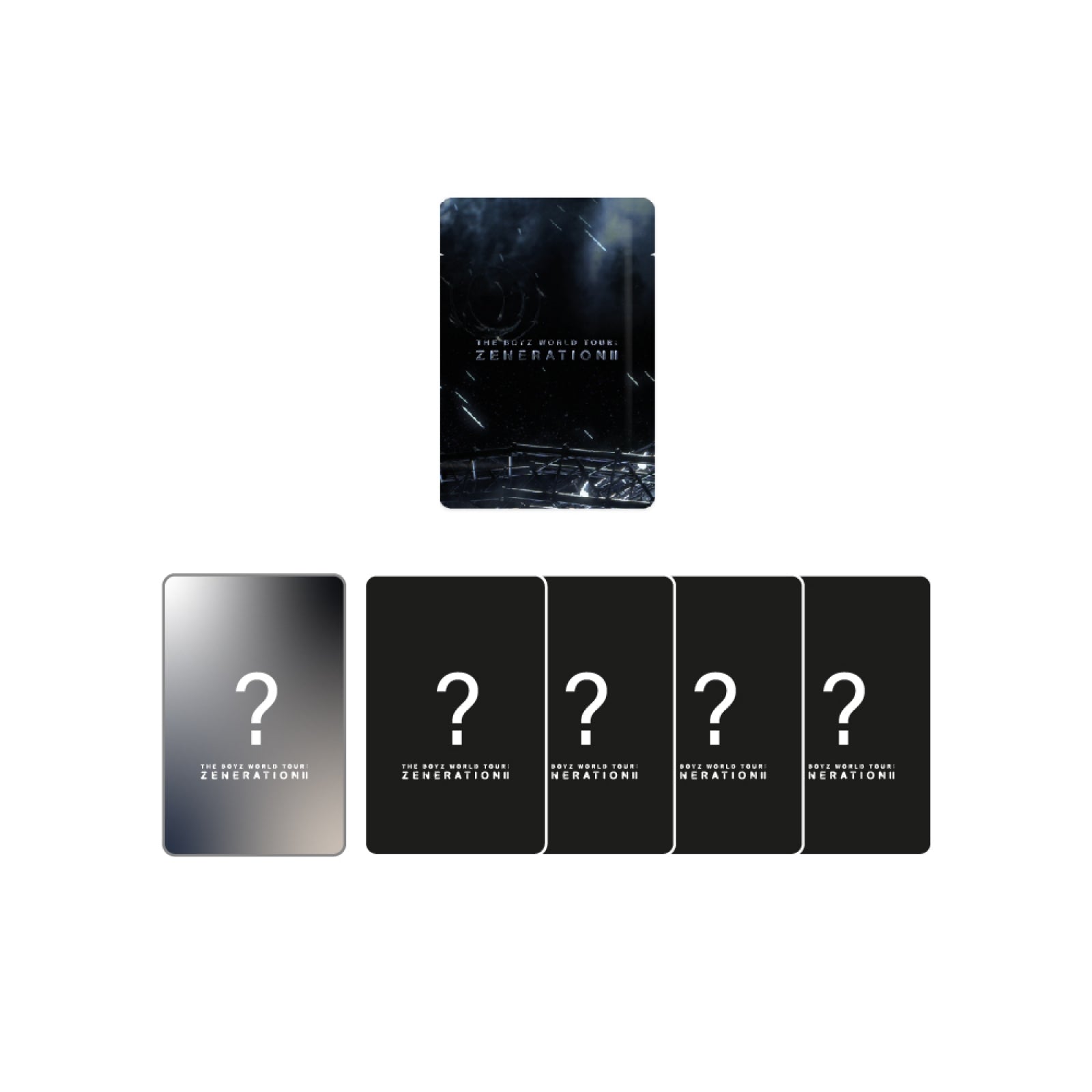The Boyz - World Tour Zeneration III Trading Card Set
