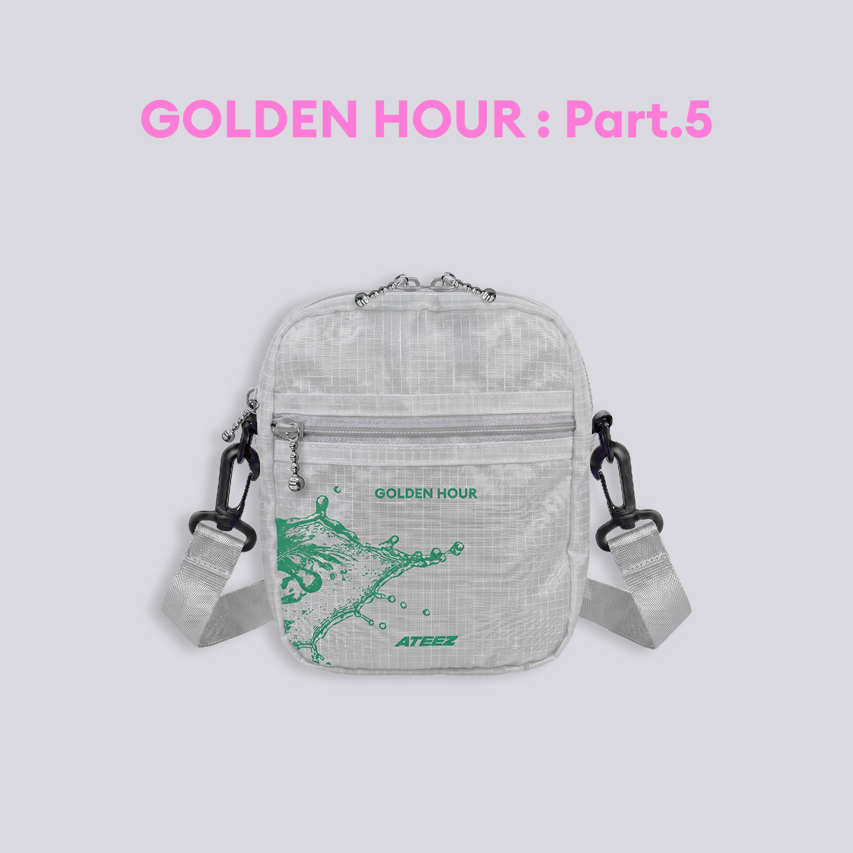 [PRE-ORDER] ATEEZ - GOLDEN HOUR : Part.5 - Crossbody Bag