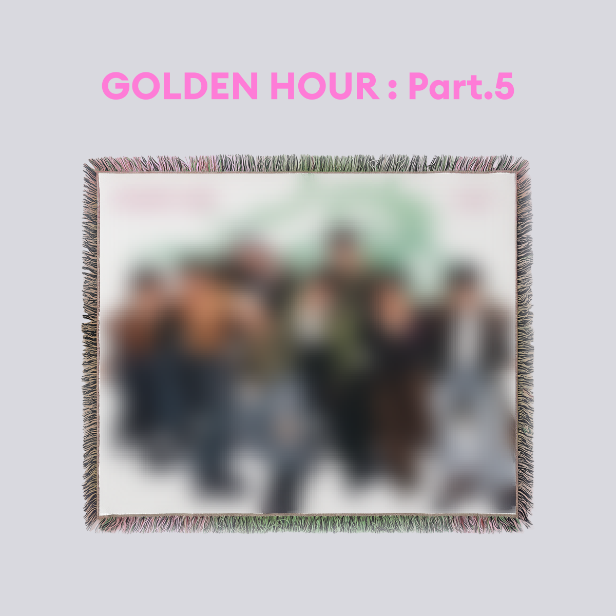 [PRE-ORDER] ATEEZ - GOLDEN HOUR : Part.5 - Woven Throw