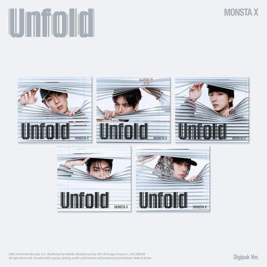 [Signed] MONSTA X - Unfold (Digipak)