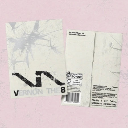 [PRE-ORDER] V8 (SEVENTEEN) - V8 [1st Mini Album - WEVERSE Ver.] with POB option