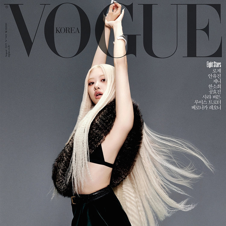 [PRE-ORDER] BLACKPINK - VOGUE Magazine August 2025 (ROSÉ Covers)