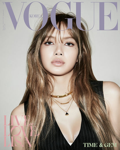 [PRE-ORDER] BLACKPINK - VOGUE Magazine December 25 [LISA Cover - All Versions]