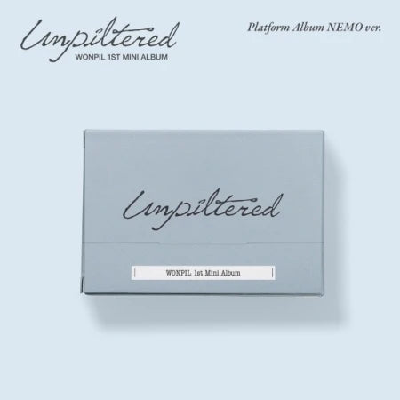 WONPIL (DAY6) - Unpiltered [1st Mini Album - Platform Ver.]