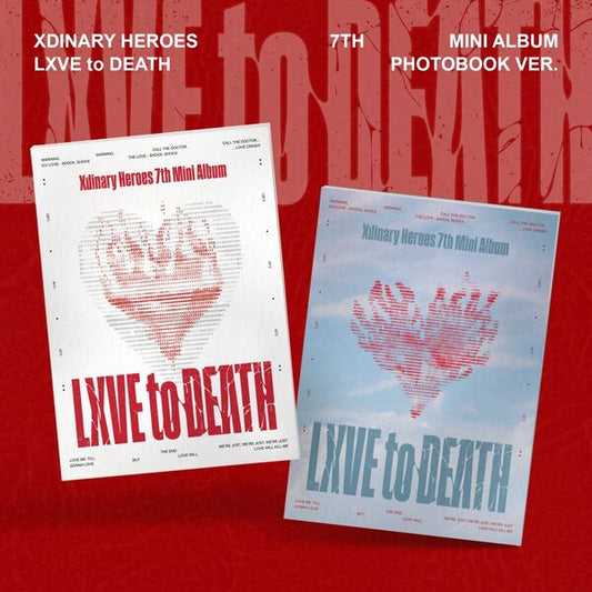 [PRE-ORDER] Xdinary Heroes - LXVE to DEATH [7th Mini Album - Photobook Ver.]