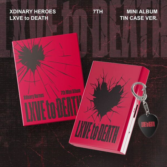 [PRE-ORDER] Xdinary Heroes - LXVE to DEATH [7th Mini Album - Tin Case Ver.]
