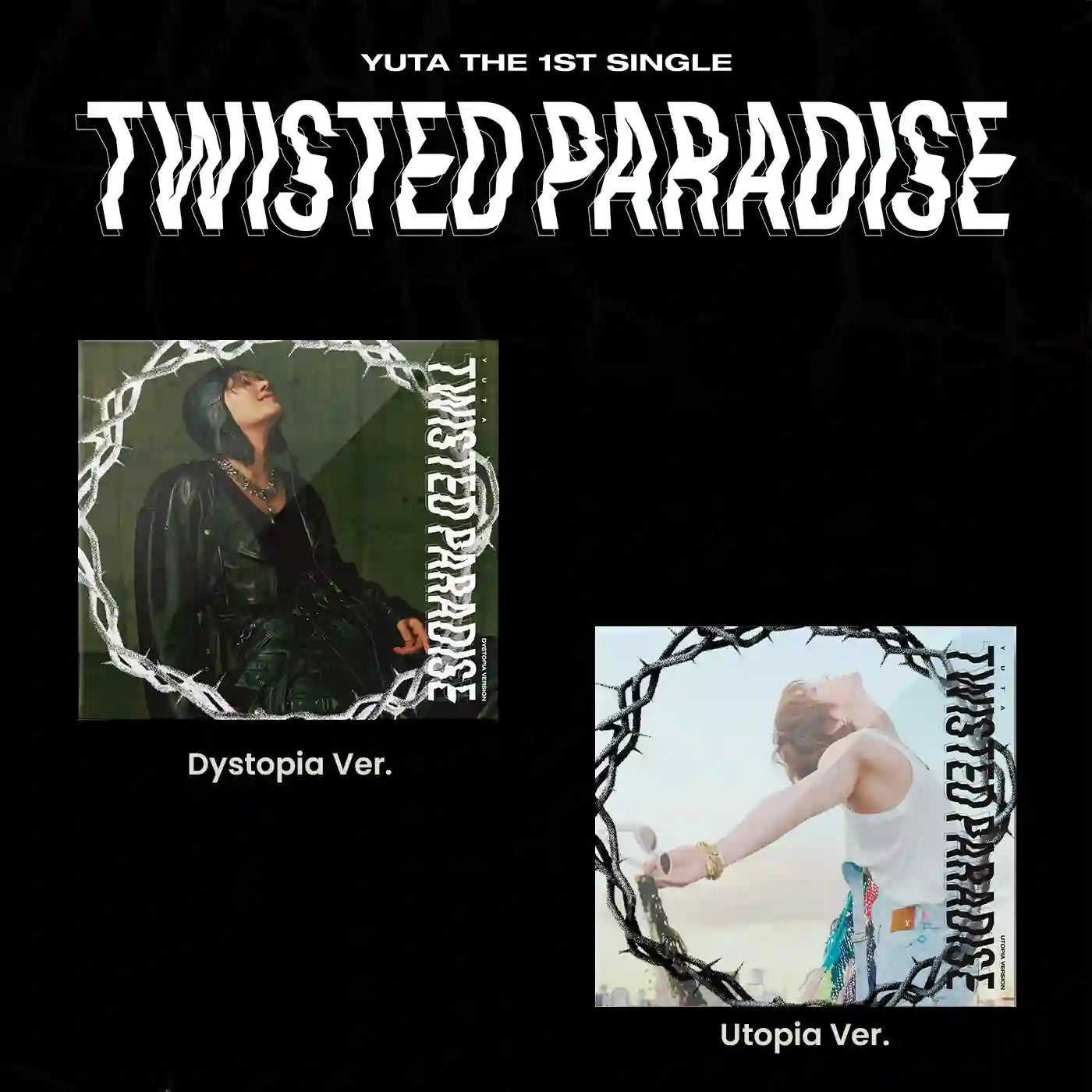 YUTA (NCT) - 1st Japan Single Album TWISTED PARADISE (Limited Edition)