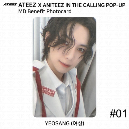 ATEEZ X ANITEEZ IN THE CALLING POP-UP Benefit Photocard