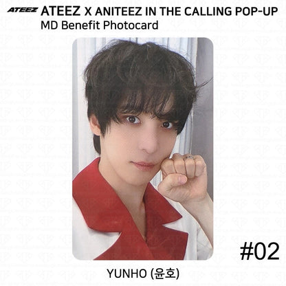 ATEEZ X ANITEEZ IN THE CALLING POP-UP Benefit Photocard