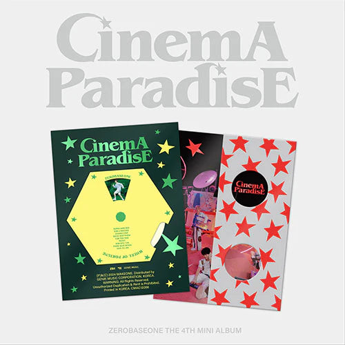 ZEROBASEONE - 4th Mini Album Cinema Paradise