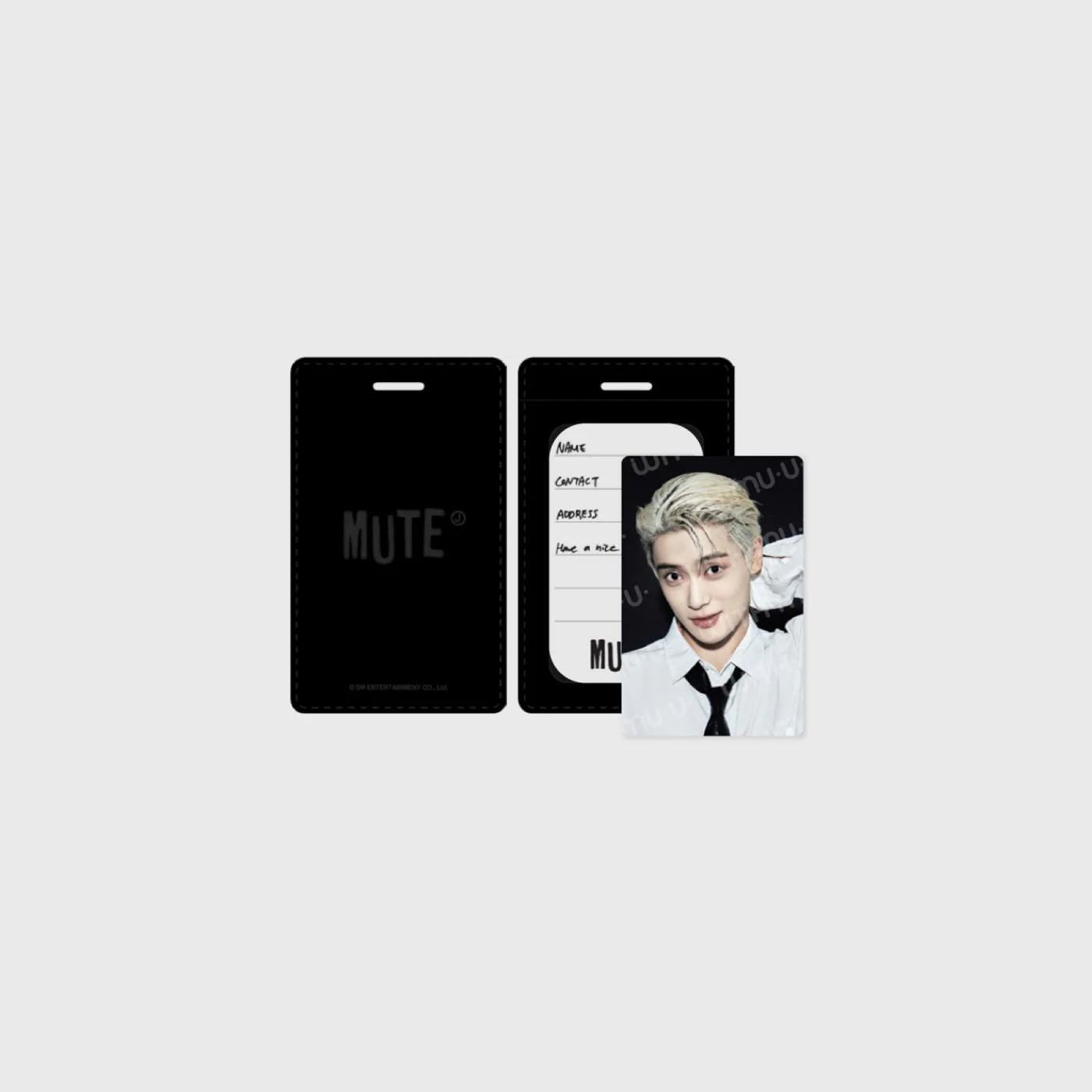 JAEHYUN (NCT) - [MUTE] 2024 FAN CON OFFICIAL MD LUGGUGE TAG SET