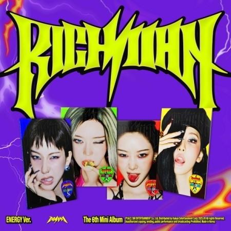 [PRE-ORDER] aespa - 6th Mini Album RICH MAN (Energy Photobook Ver.) with POB option