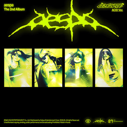 aespa - LEMONADE [2nd Album - ACID Ver.] with POB option