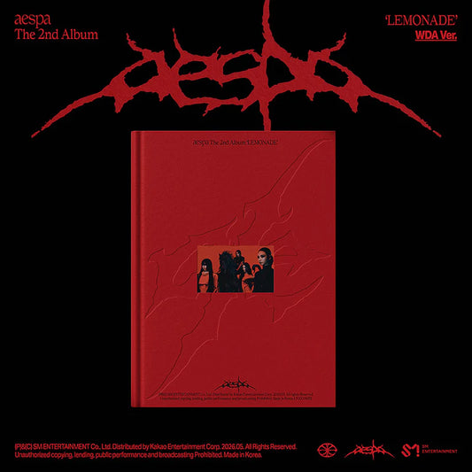 aespa - LEMONADE [2nd Album - WDA Ver.] with POB option