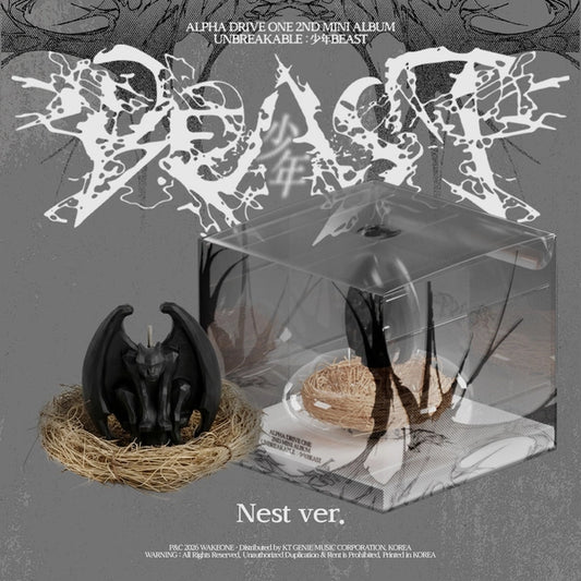 [PRE-ORDER] ALPHA DRIVE ONE - UNBREAKABLE : 少年BEAST [2nd Mini Album - Nest Ver.]
