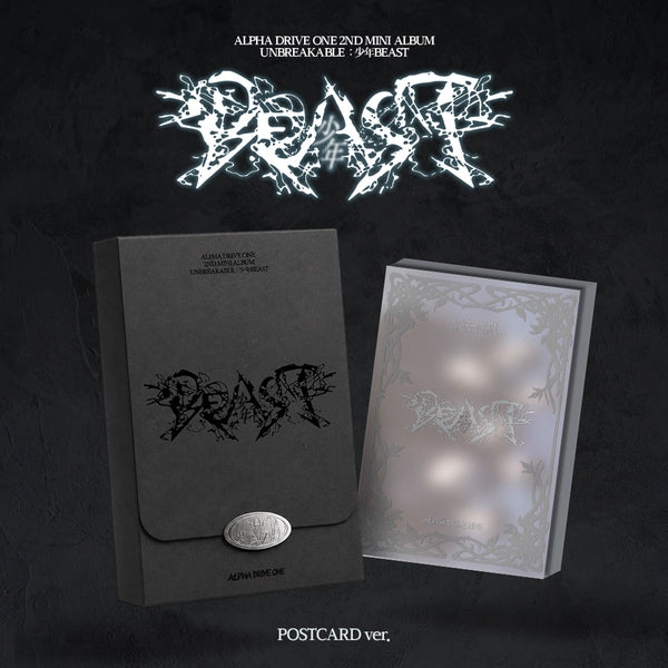 ALPHA DRIVE ONE - UNBREAKABLE : 少年BEAST [2nd Mini Album - Postcard Ver.]