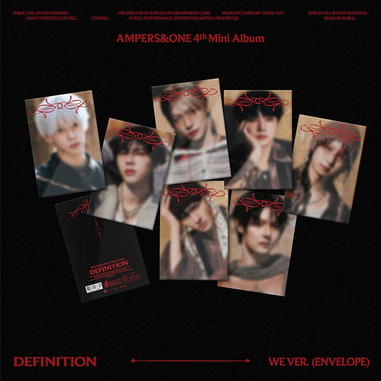[PRE-ORDER] AMPERS&ONE - DEFINITION [4th Mini Album - WE Ver.]
