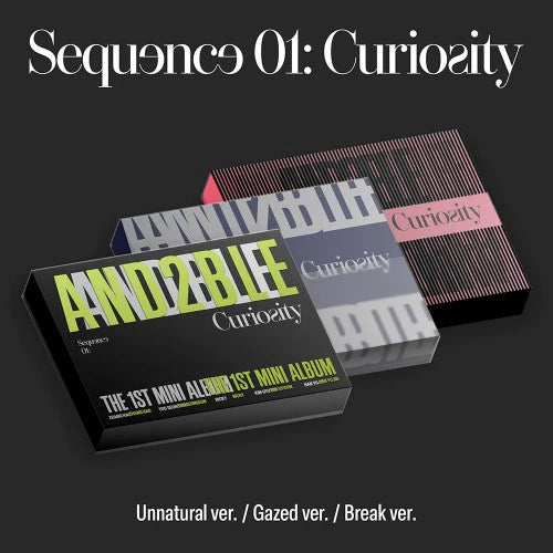 [PRE-ORDER] AND2BLE - Sequence 01: Curiosity [1st Mini Album] with POB option