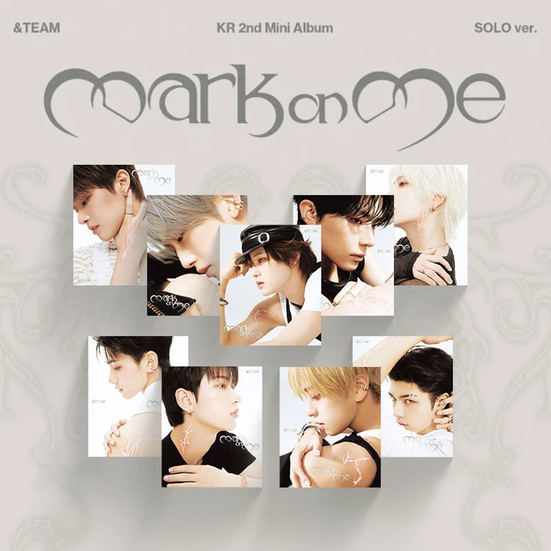 [PRE-ORDER] &TEAM - Mark on Me [2nd Korean Mini Album - Solo Ver.] with POB option
