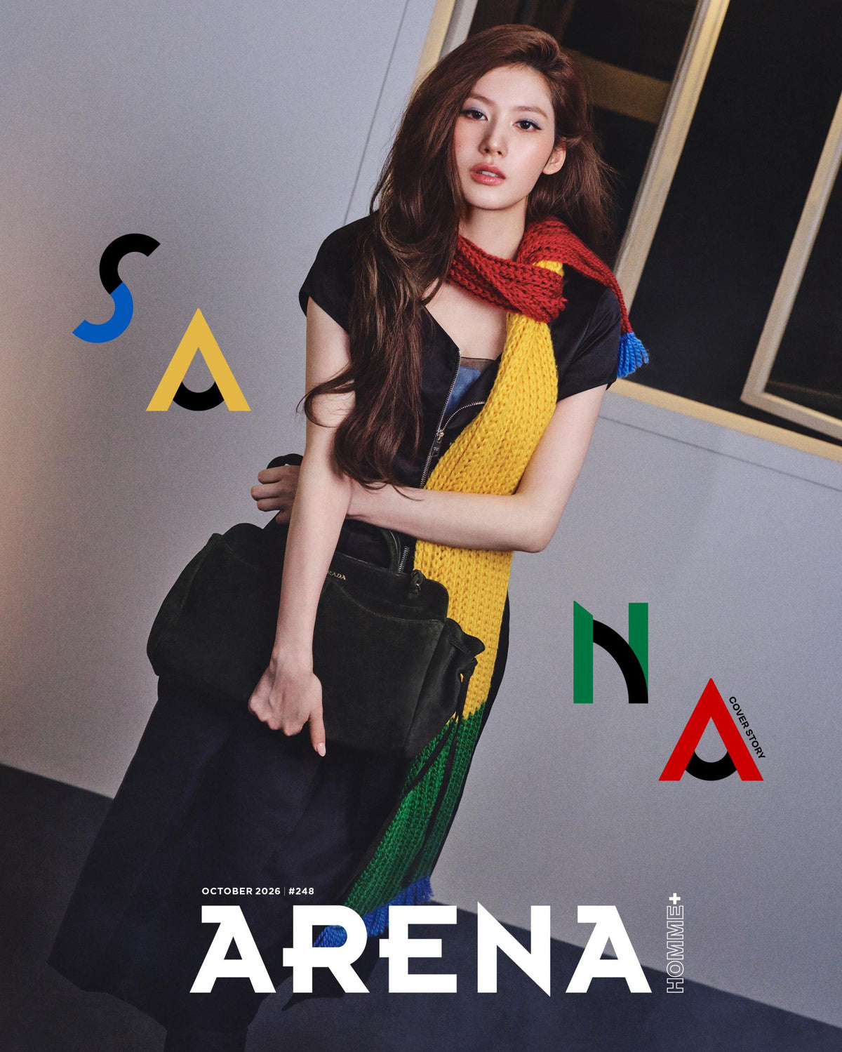 [PRE-ORDER] ARENA HOMME Magazine - Sana Covers [October 2026] - C Ver.