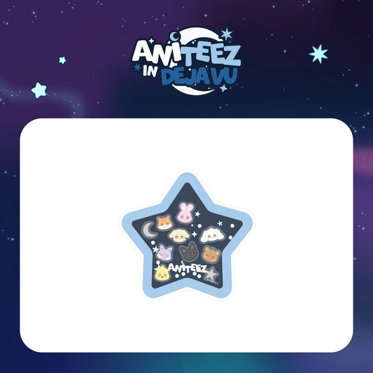 [PRE-ORDER] ATEEZ - ANITEEZ Pop-Up ANITEEZ In Deja Vu MD: Acrylic Shaker Magnetic Smart Tok