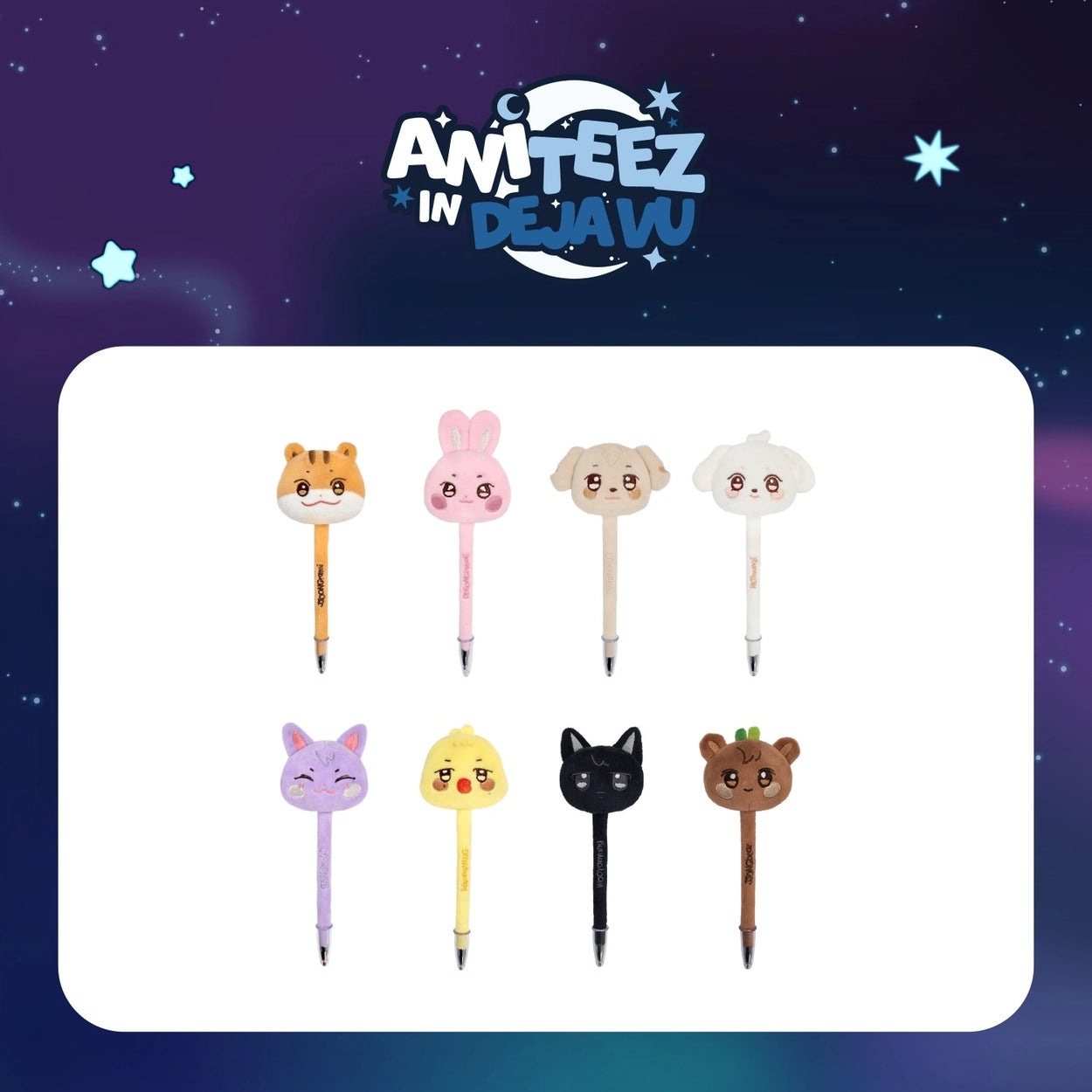 [PRE-ORDER] ATEEZ - ANITEEZ Pop-Up ANITEEZ In Deja Vu MD: Plush Ball Pen
