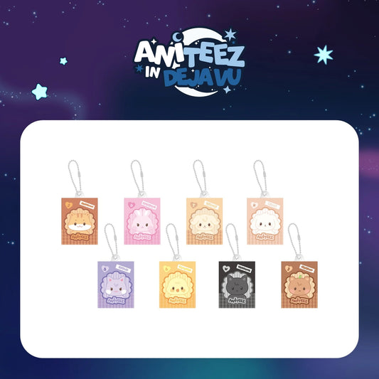 [PRE-ORDER] ATEEZ - ANITEEZ Pop-Up ANITEEZ In Deja Vu MD: Random Miniature Keyring